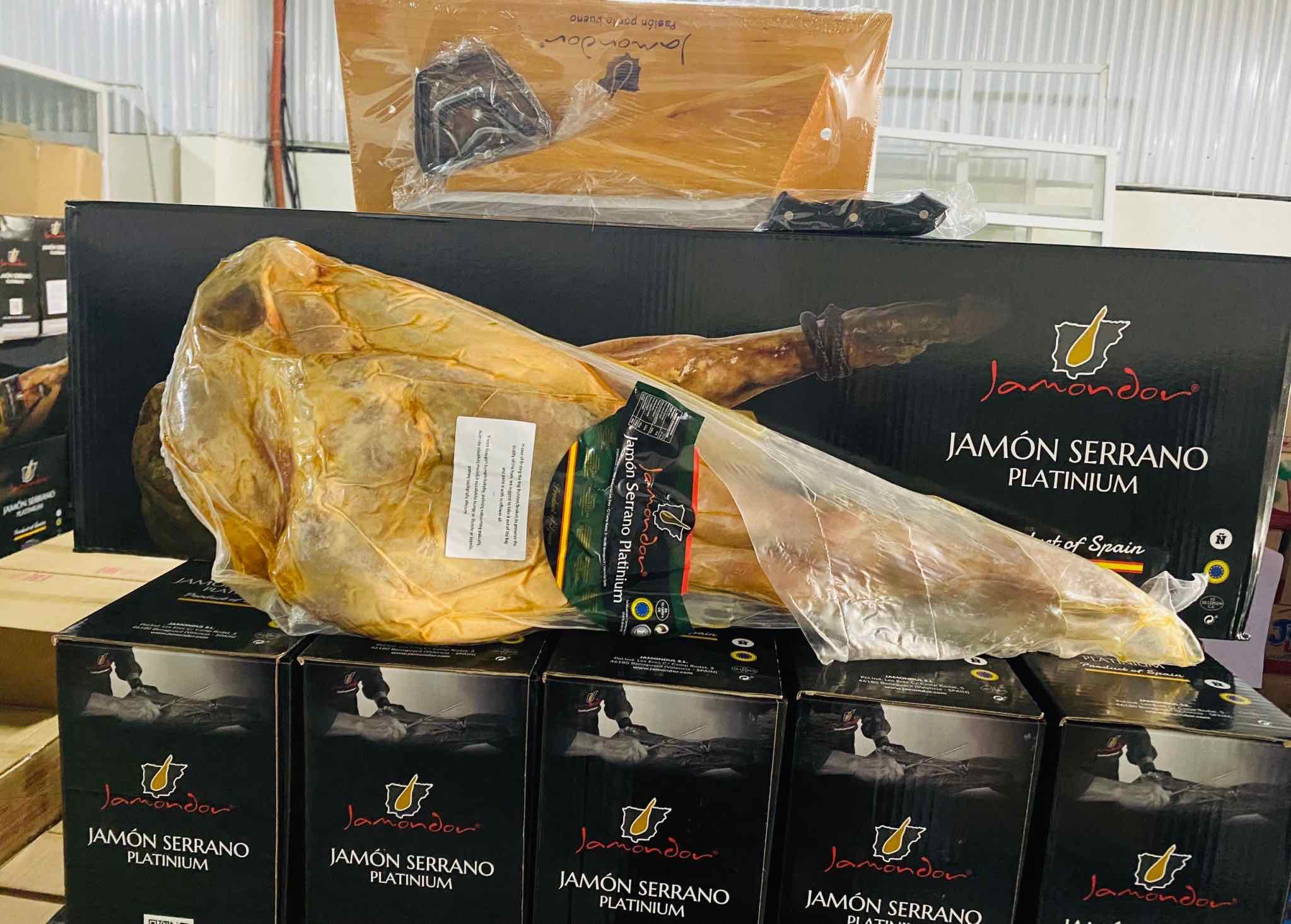 Đùi Heo Muối Tây Ban Nha - Jamon Serrano Platinum