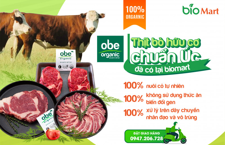 BẠN SẼ THẮC MẮC THỊT BÒ HỮU CƠ TỪ OBE ORGANIC TẠI SAO LẠI KHÁC BIỆT ĐẾN VẬY ?