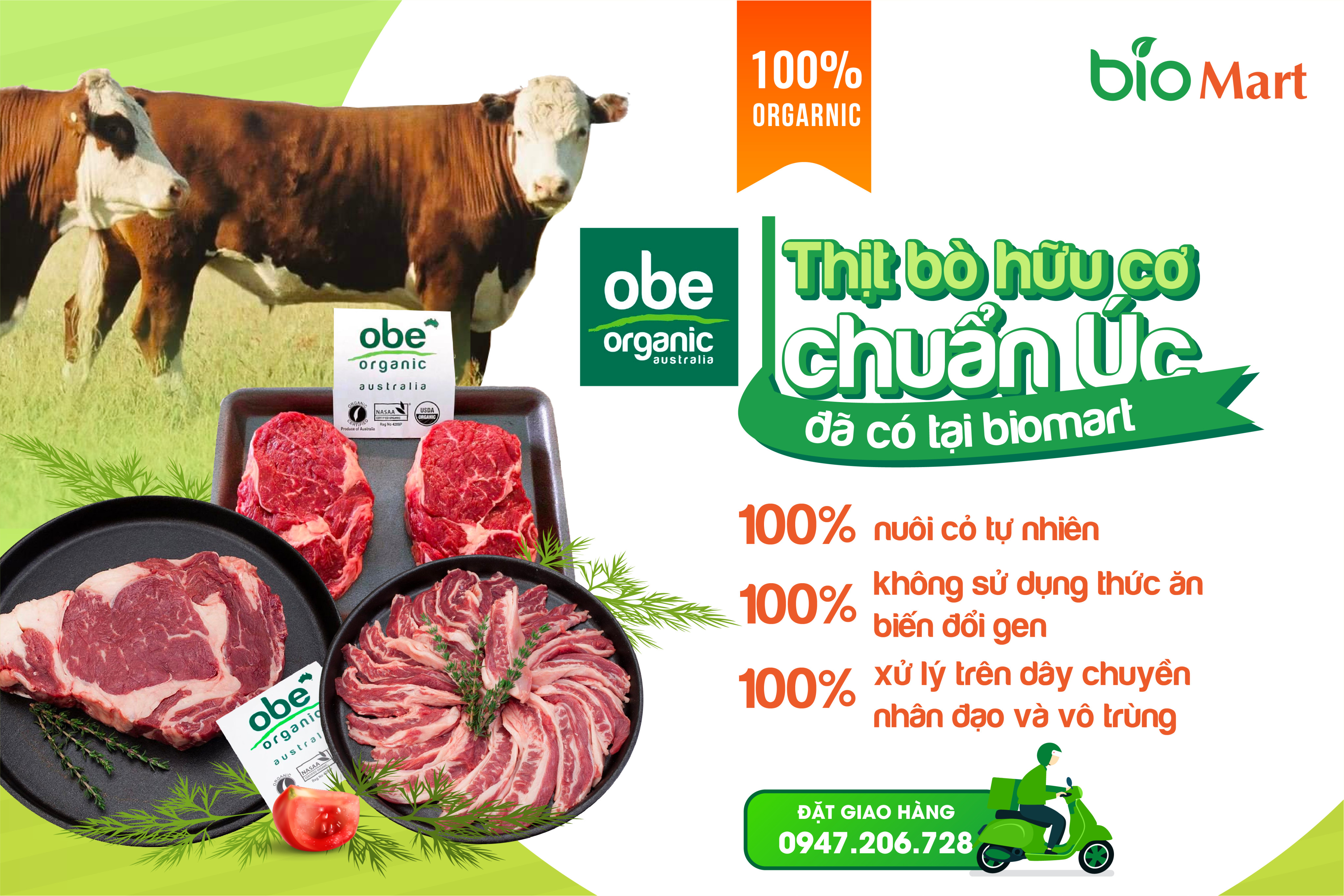 BẠN SẼ THẮC MẮC THỊT BÒ HỮU CƠ TỪ OBE ORGANIC TẠI SAO LẠI KHÁC BIỆT ĐẾN VẬY ?